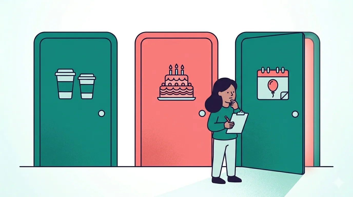 Choosing between team culture tools — coffee pairings, celebrations, or event management