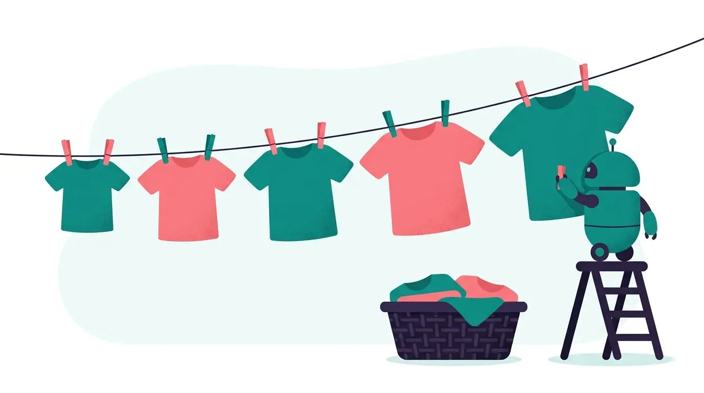 Collecting t-shirt sizes for employees in Slack without a messy thread